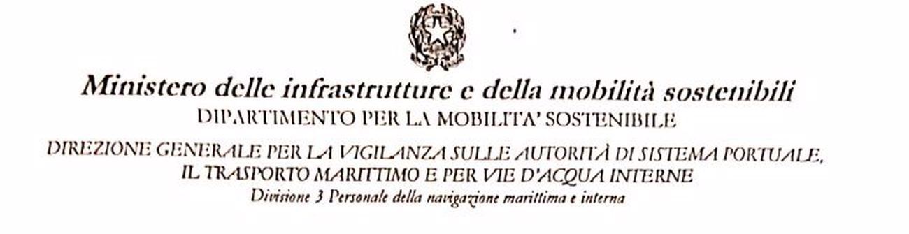 Circolare: imbarchi in deroga per mancanza di personale in possesso di titoli. 